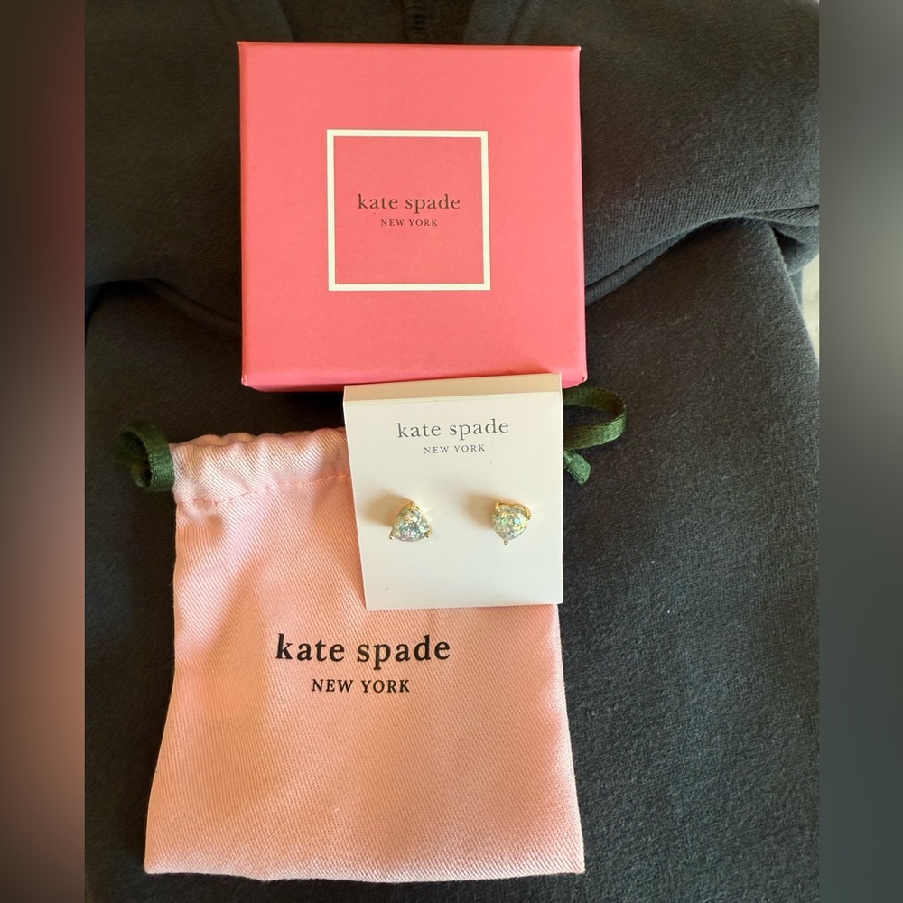 Kate Spade “My Love” Opal Glitter Earrings